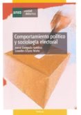 comportamiento politico y sociologia electoral-irene delgado sotillos-lourdes lopez nieto-9788436255812 comportamiento politico y sociologia electoral-irene delgado sotillos-lourdes lopez nieto-9788436255812