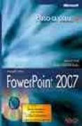 powerpoint 2007 (incluye cd-rom) (paso a paso)-joan preppernau-joyce cox-9788441521612 powerpoint 2007 (incluye cd-rom) (paso a paso)-joan preppernau-joyce cox-9788441521612
