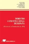derecho constitucional de españa (sistema de la constitucion de 1 978)-9788479911812 derecho constitucional de españa (sistema de la constitucion de 1 978)-9788479911812