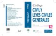 código civil y leyes civiles generales 2012-9788490200612 código civil y leyes civiles generales 2012-9788490200612