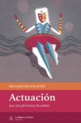 actuacion: las seis primeras lecciones-richard boleslavsky-9788494338212 actuacion: las seis primeras lecciones-richard boleslavsky-9788494338212