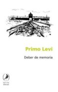 deber de memoria-primo levi-9789875990012 deber de memoria-primo levi-9789875990012