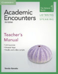 academic encounters level 1 teacher s manual listening and speaking 2nd edition-9781107644922 academic encounters level 1 teacher s manual listening and speaking 2nd edition-9781107644922