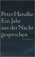 ein jahr aus der nacht gesprochen-peter handke-9783518464922 ein jahr aus der nacht gesprochen-peter handke-9783518464922