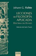 lecciones de filosofia aplicada-johann g. fichte-9788430119622 lecciones de filosofia aplicada-johann g. fichte-9788430119622