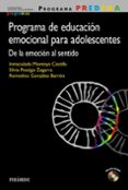 programa predema. programa de educación emocional para adolescent es-inmaculada montoya castilla-9788436835922 programa predema. programa de educación emocional para adolescent es-inmaculada montoya castilla-9788436835922
