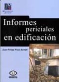 informes periciales en edificacion-juan felipe pons achell-9788480218122 informes periciales en edificacion-juan felipe pons achell-9788480218122