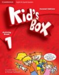 kid s box 1 for spanish speakers activity book with cd-rom and language portfolio 2nd edition-9788483238622 kid s box 1 for spanish speakers activity book with cd-rom and language portfolio 2nd edition-9788483238622
