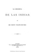 la cerámica de las indias por vicente tinajero martínez (ebook)-vicente tinajero martínez-CDLBNE2169922 la cerámica de las indias por vicente tinajero martínez (ebook)-vicente tinajero martínez-CDLBNE2169922