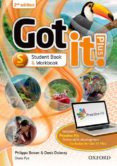 got it! plus: starter: student pack : get it all with got it! 2nd edition! 2/e-9780194463232 got it! plus: starter: student pack : get it all with got it! 2nd edition! 2/e-9780194463232