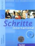 schritte international 3: kursbuch + arbeitsbuch (niveau a2/1) ( mit arbeitsbuch cd und interaktiven ubungen fur den pc + glosariol: deutsch-spanisch/aleman-español-9783194018532 schritte international 3: kursbuch + arbeitsbuch (niveau a2/1) ( mit arbeitsbuch cd und interaktiven ubungen fur den pc + glosariol: deutsch-spanisch/aleman-español-9783194018532