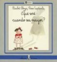 que sere cuando sea mayor?-elisabet abeya lafontana-9788424627232 que sere cuando sea mayor?-elisabet abeya lafontana-9788424627232