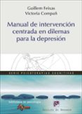 manual de intervencion centrada en dilemas para la depresion-guillem feixas-9788433027832 manual de intervencion centrada en dilemas para la depresion-guillem feixas-9788433027832