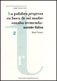 la palabra progresa en boca de mi madre sonaba-matei visniec-9788437091532 la palabra progresa en boca de mi madre sonaba-matei visniec-9788437091532