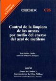control limpieza de arenas por medio ensayo del azul de metileno-9788477900832 control limpieza de arenas por medio ensayo del azul de metileno-9788477900832