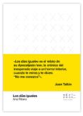 los dias iguales-ana ribera garcía-rubio-9788494781032 los dias iguales-ana ribera garcía-rubio-9788494781032