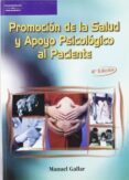 promocion de la salud y apoyo psicologico al paciente-manuel gallar perez-albadalejo-9788497324632 promocion de la salud y apoyo psicologico al paciente-manuel gallar perez-albadalejo-9788497324632