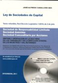 ley de sociedades de capital-jose alfredo caballero gea-9788499820132 ley de sociedades de capital-jose alfredo caballero gea-9788499820132