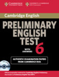 cambridge preliminary english test 6: self-study pack (student s book with answers/audio cd (2))-9780521123242 cambridge preliminary english test 6: self-study pack (student s book with answers/audio cd (2))-9780521123242
