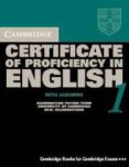 cambridge certificate of proficiency in english 1: with answers s elf study (new revised exam dec 2002)-9780521799942 cambridge certificate of proficiency in english 1: with answers s elf study (new revised exam dec 2002)-9780521799942