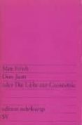 don juan oder die liebe zur geometrie-max frisch-9783518100042 don juan oder die liebe zur geometrie-max frisch-9783518100042