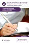 evaluacion del proceso de enseñanza-aprendizaje en formacion profesional para el empleo. ssce0110 (ebook)-9788415886242 evaluacion del proceso de enseñanza-aprendizaje en formacion profesional para el empleo. ssce0110 (ebook)-9788415886242