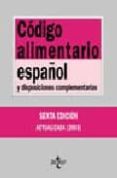 legislacion alimentaria: codigo alimentario español y disposicion es complementarias (7ª ed.)-paloma deleuze isasi-9788430943142 legislacion alimentaria: codigo alimentario español y disposicion es complementarias (7ª ed.)-paloma deleuze isasi-9788430943142