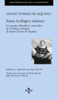 suma teologica minima: los pasajes filosoficos esenciales-santo tomas de aquino-9788430959242 suma teologica minima: los pasajes filosoficos esenciales-santo tomas de aquino-9788430959242