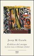 estetica del ensayo-josep maria catala domenech-9788437094342 estetica del ensayo-josep maria catala domenech-9788437094342