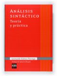 analisis sintactico-leonardo gomez torrego-9788467541342 analisis sintactico-leonardo gomez torrego-9788467541342