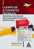 cuerpo ayudantes tecnicos admin. general del pais vasco i-9788467670042 cuerpo ayudantes tecnicos admin. general del pais vasco i-9788467670042