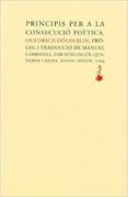 principis per a la consecucio poetica-friedrich holderlin-9788477275442 principis per a la consecucio poetica-friedrich holderlin-9788477275442