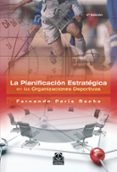la planificacion estrategica en las organizaciones deportivas-fernando paris roche-9788480192842 la planificacion estrategica en las organizaciones deportivas-fernando paris roche-9788480192842