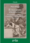 evaluando filosofias-mario bunge-9788497842242 evaluando filosofias-mario bunge-9788497842242