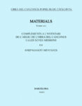 materials: complements a l inventari de l arxiu de l obra del can çoner popular de catalunya-9788498834642 materials: complements a l inventari de l arxiu de l obra del can çoner popular de catalunya-9788498834642