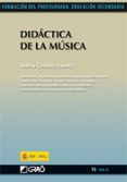 didactica de la musica. formacion para el profesorado. educacion secundaria-andrea giraldez-9788499800042 didactica de la musica. formacion para el profesorado. educacion secundaria-andrea giraldez-9788499800042