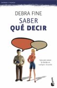 saber que decir-debra fine-9788499982342 saber que decir-debra fine-9788499982342