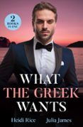 Ebooks best sellers WHAT THE GREEK WANTS in Spanish FB2 CHM