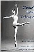 classical ballet technique-gretchen ward warren-9780813009452 classical ballet technique-gretchen ward warren-9780813009452