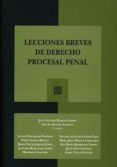 lecciones breves de derecho procesal penal-juan antonio robles garzon-9788490455852 lecciones breves de derecho procesal penal-juan antonio robles garzon-9788490455852