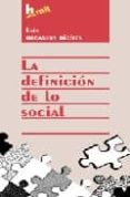 la definicion de lo social-luis recasens siches-9789507246852 la definicion de lo social-luis recasens siches-9789507246852