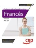cuerpo de profesores de enseñanza secundaria. francés. temario vol. iii-9788468172262 cuerpo de profesores de enseñanza secundaria. francés. temario vol. iii-9788468172262