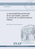responsabilidad patrimonial de las autoridades y personal al servicio de las administraciones públicas-ana isabel fortes gonzález-9788473514262 responsabilidad patrimonial de las autoridades y personal al servicio de las administraciones públicas-ana isabel fortes gonzález-9788473514262