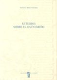 estudios sobre el extremeño-manuel ariza viguera-9788477238362 estudios sobre el extremeño-manuel ariza viguera-9788477238362
