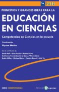 principios y grandes ideas para la educacion en ciencias-wynne (coord.) harlen-9788478845262 principios y grandes ideas para la educacion en ciencias-wynne (coord.) harlen-9788478845262