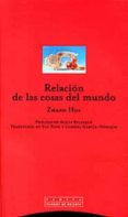 relacion de las cosas del mundo-zhang hua-9788481644562 relacion de las cosas del mundo-zhang hua-9788481644562