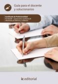 (i.b.d.)operaciones auxiliares de albañilería de fábricas y cubiertas. eocb0208 guía para el docente y solucionarios-9788483649862 (i.b.d.)operaciones auxiliares de albañilería de fábricas y cubiertas. eocb0208 guía para el docente y solucionarios-9788483649862