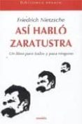 asi hablo zaratustra-friedrich nietzsche-9788495427762 asi hablo zaratustra-friedrich nietzsche-9788495427762