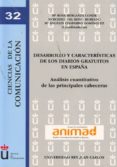 desarrollo y caracteristicas de los diarios gratuitos en españa analisis cuantitativo de las principales cabeceras-9788499824062 desarrollo y caracteristicas de los diarios gratuitos en españa analisis cuantitativo de las principales cabeceras-9788499824062