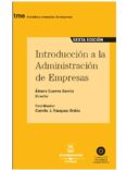 introduccion a la administracion de empresas (6ª ed.)-alvaro cuervo garcia-9788447028672 introduccion a la administracion de empresas (6ª ed.)-alvaro cuervo garcia-9788447028672